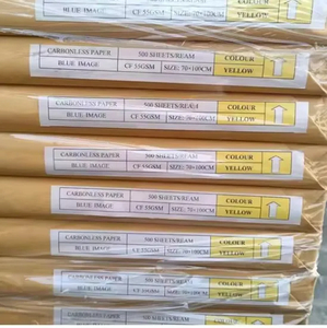 Tamanho de letra papel autocopiativo cont&iacute;nuo do NCR do papel de computador de 3 Plys