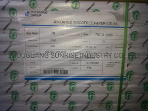 Ofsetov&yacute; kancel&aacute;řsk&yacute; pap&iacute;r značky Chenming 60/70/80 g nenat&iacute;ran&yacute;/bezdřev&yacute;