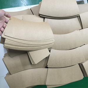 Cawan kertas Kraft untuk minuman mesra alam