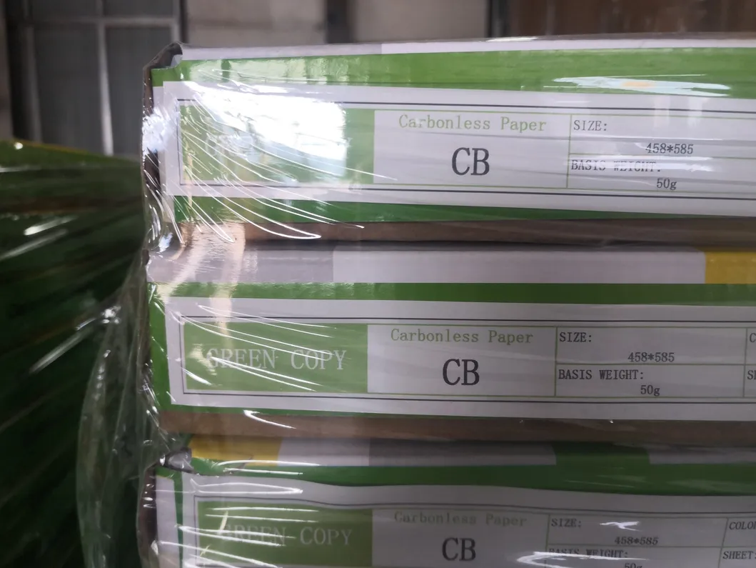 NCR Papelblue イメージ 100% バージンパルプ NCR ノーカーボン紙